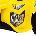 Elektrický tříkolový motocykl BJX-088 pro nejmladší žlutá + zvuky + světla