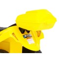 Elektrický tříkolový motocykl BJX-088 pro nejmladší žlutá + zvuky + světla