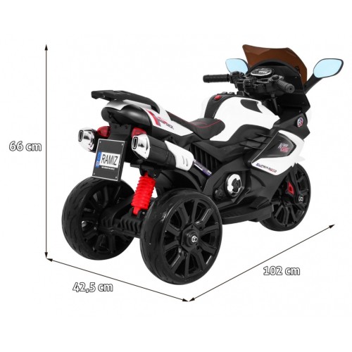 Vozidlo Motocykl Grand Sport Bílá