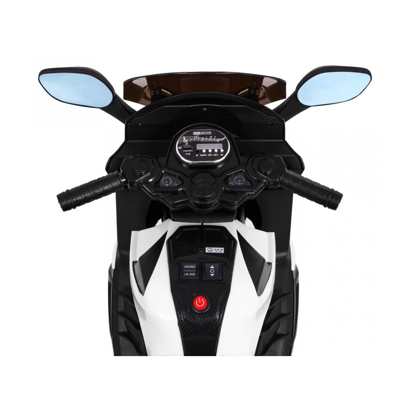 Vozidlo Motocykl Grand Sport Bílá