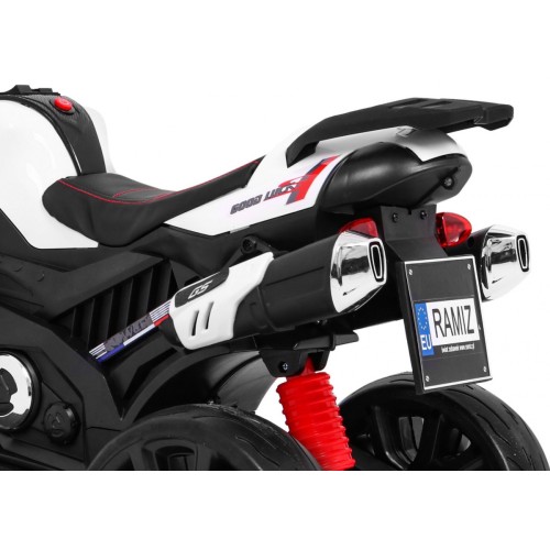 Vozidlo Motocykl Grand Sport Bílá