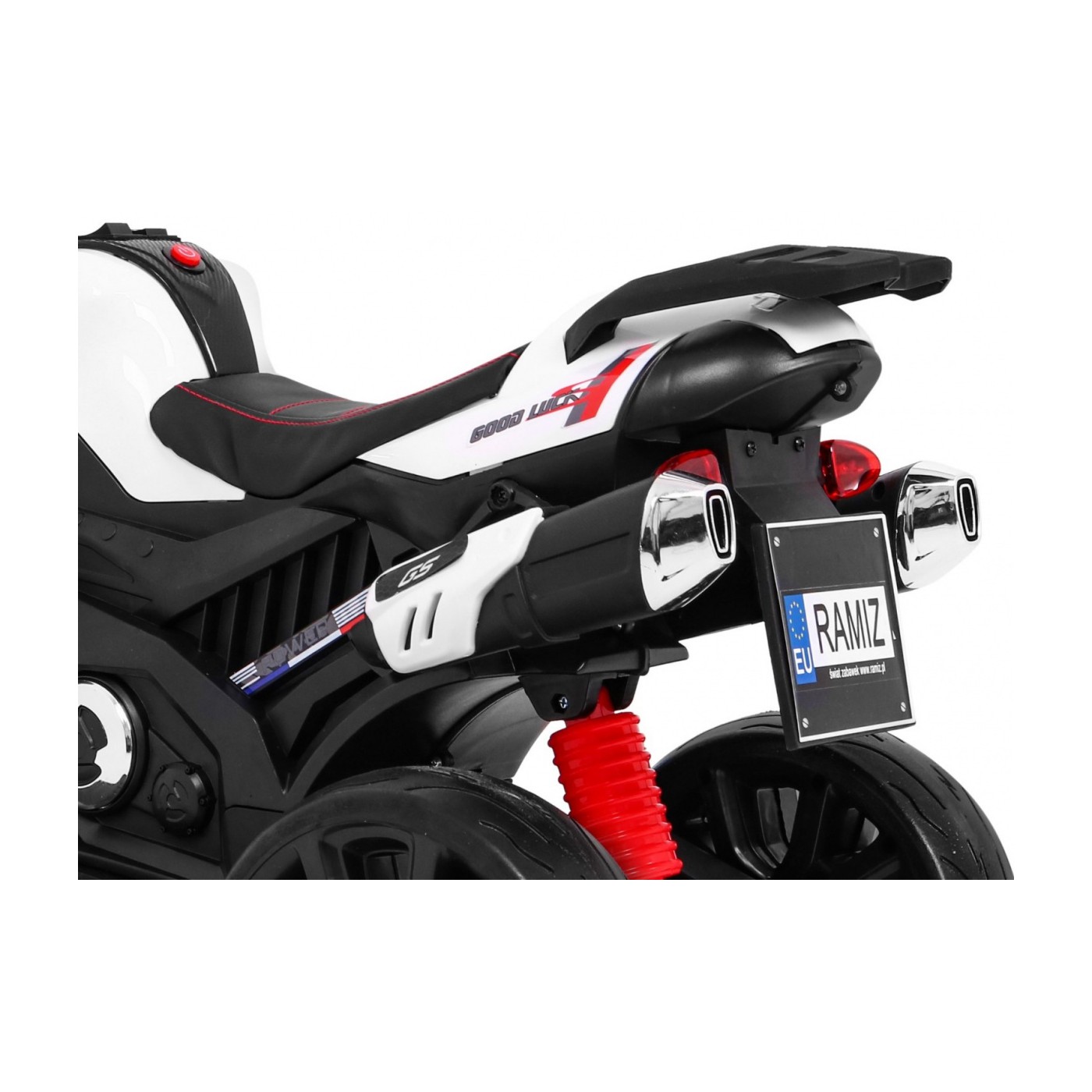 Vozidlo Motocykl Grand Sport Bílá