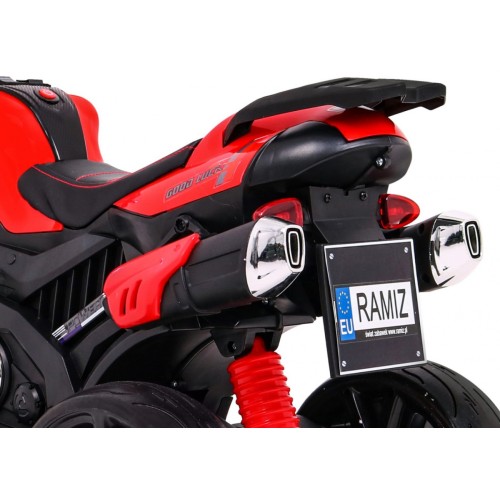Vozidlo Motocykl Grand Sport Červená
