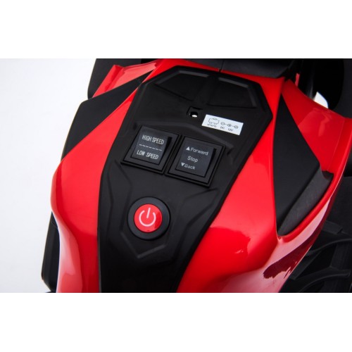 Vozidlo Motocykl Grand Sport Červená