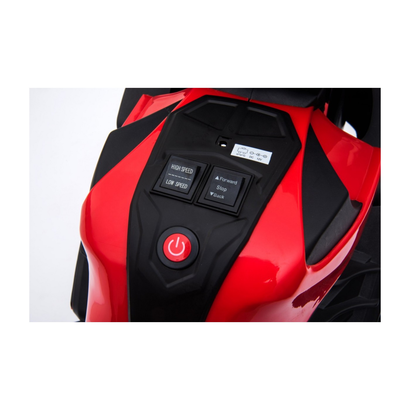 Vozidlo Motocykl Grand Sport Červená