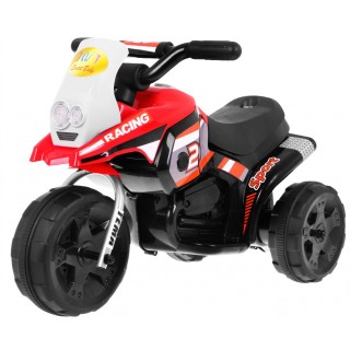 Vozidlo Motocykl MINI ČERVENÁ