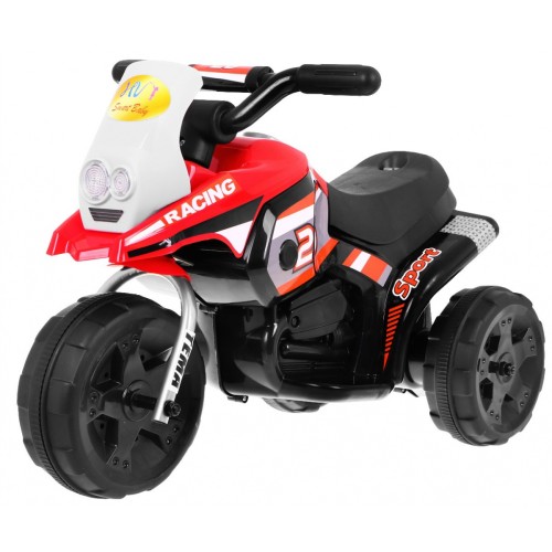 Vozidlo Motocykl MINI ČERVENÁ