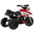 Vozidlo Motocykl MINI ČERVENÁ