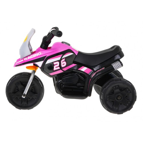 MINI růžový motocykl vozidla