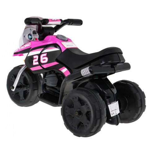 MINI růžový motocykl vozidla