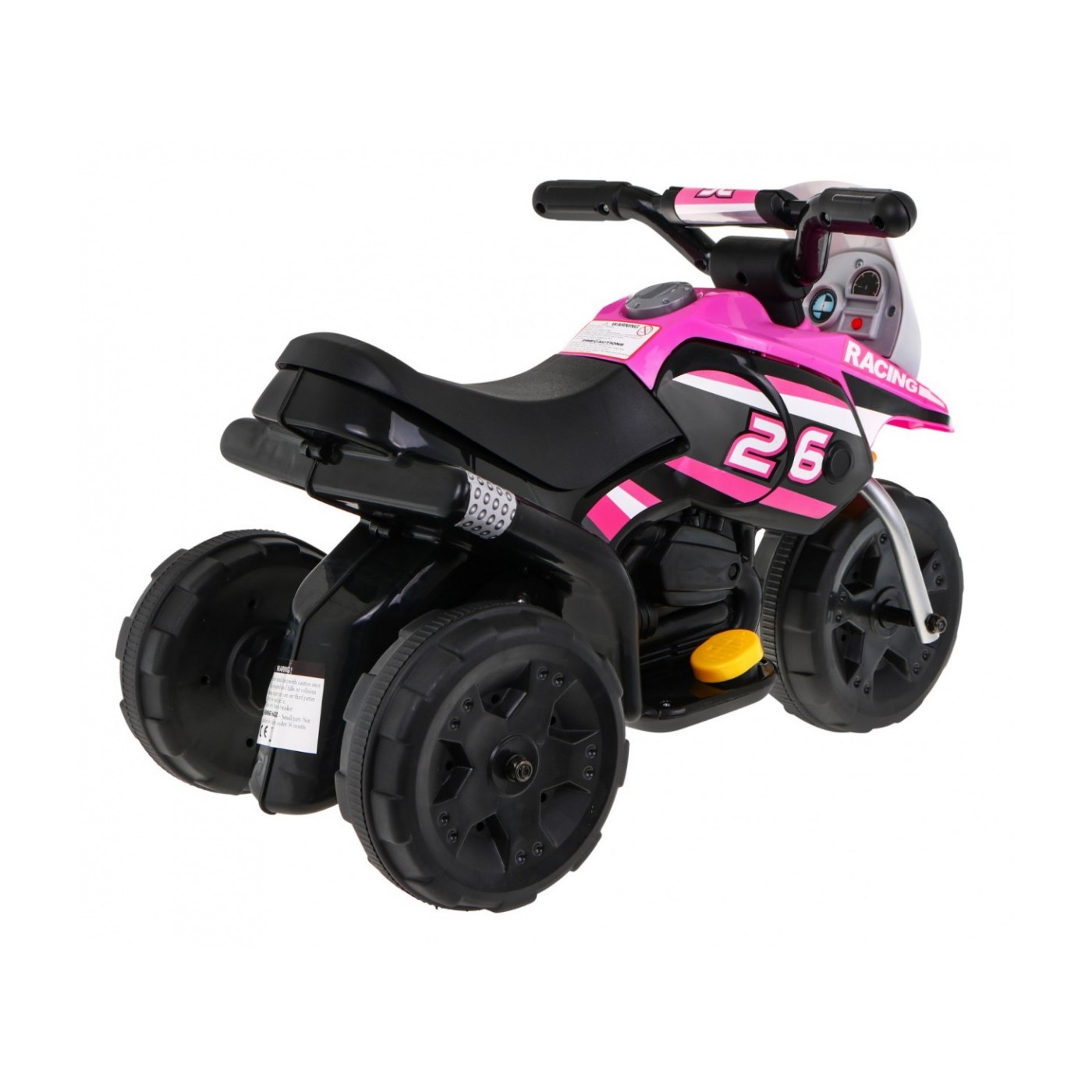 MINI růžový motocykl vozidla