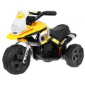 Vozidlo Motocykl MINI žlutý