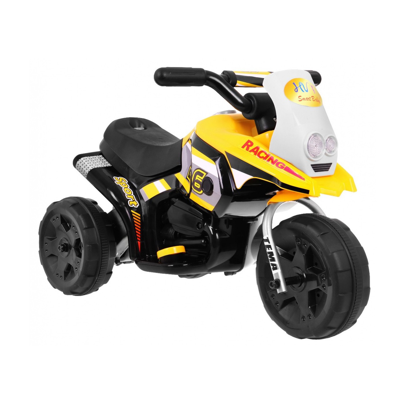 Vozidlo Motocykl MINI žlutý