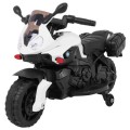 Vozidlo Motocykl shadow Bílá