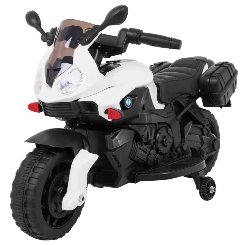 Vozidlo Motocykl shadow Bílá