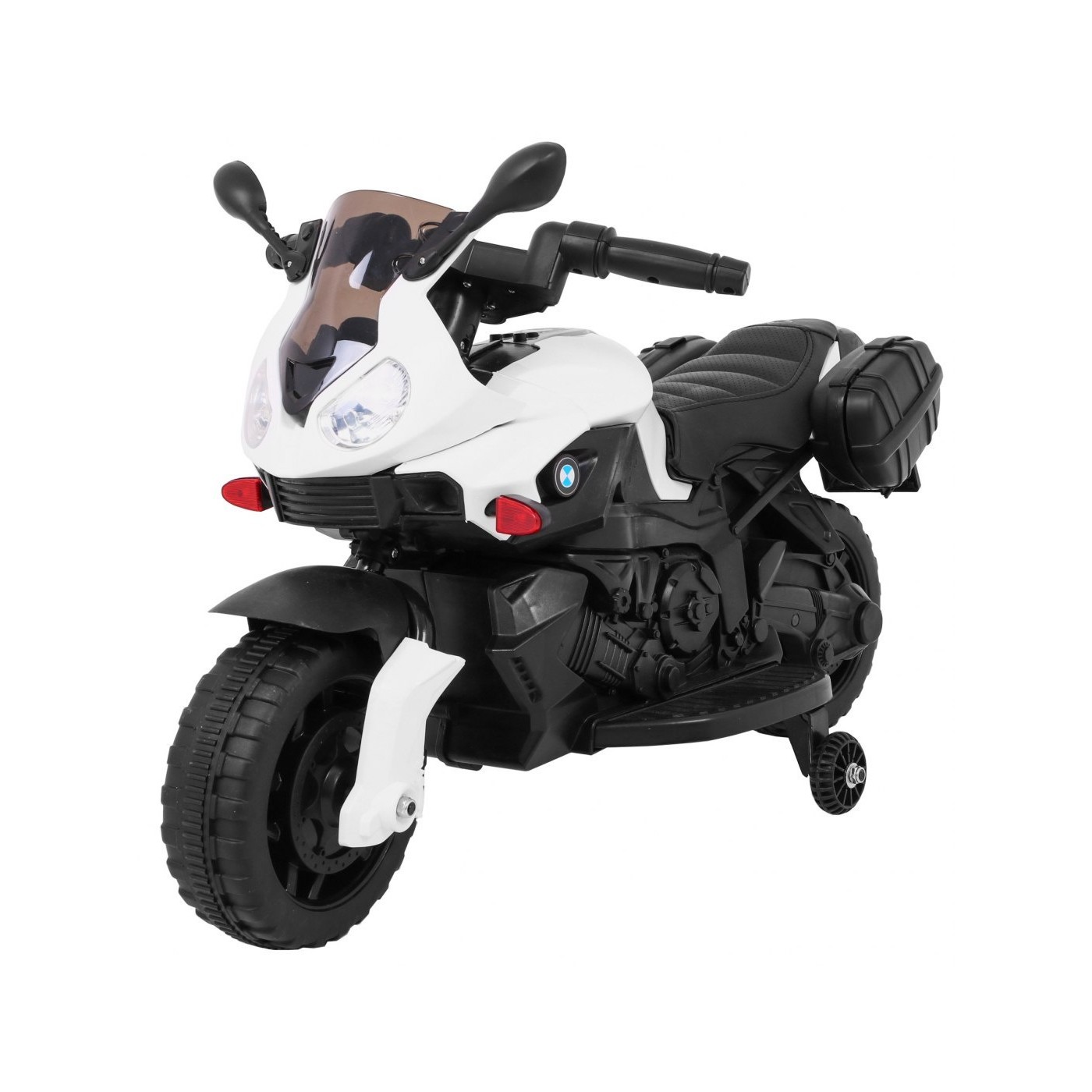 Vozidlo Motocykl shadow Bílá