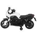 Vozidlo Motocykl shadow Bílá