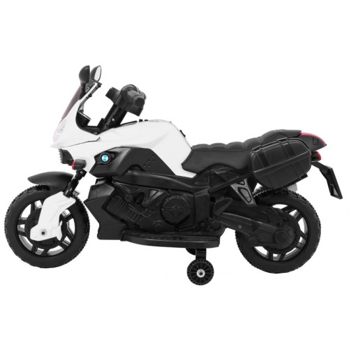 Vozidlo Motocykl shadow Bílá