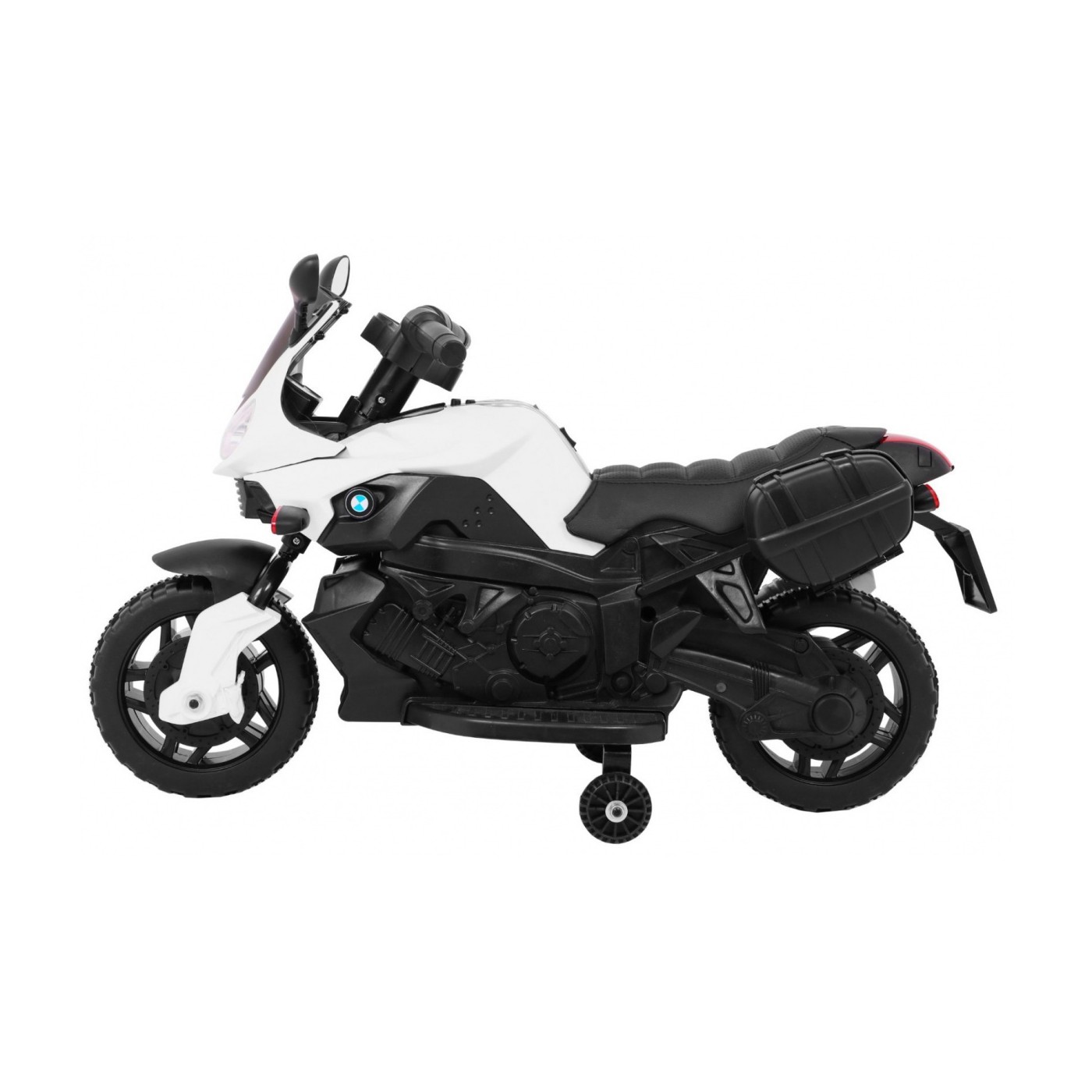 Vozidlo Motocykl shadow Bílá