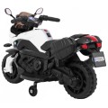 Vozidlo Motocykl shadow Bílá