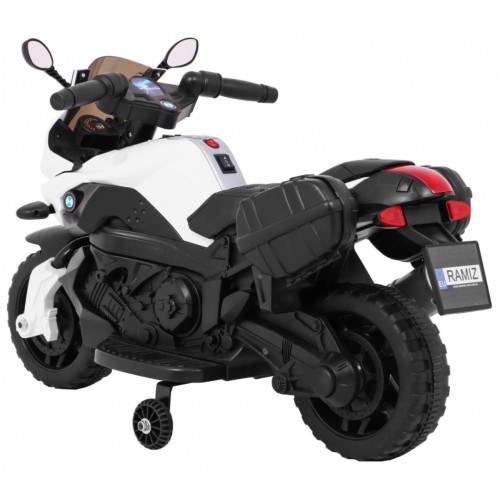 Vozidlo Motocykl shadow Bílá