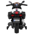 Vozidlo Motocykl shadow Bílá