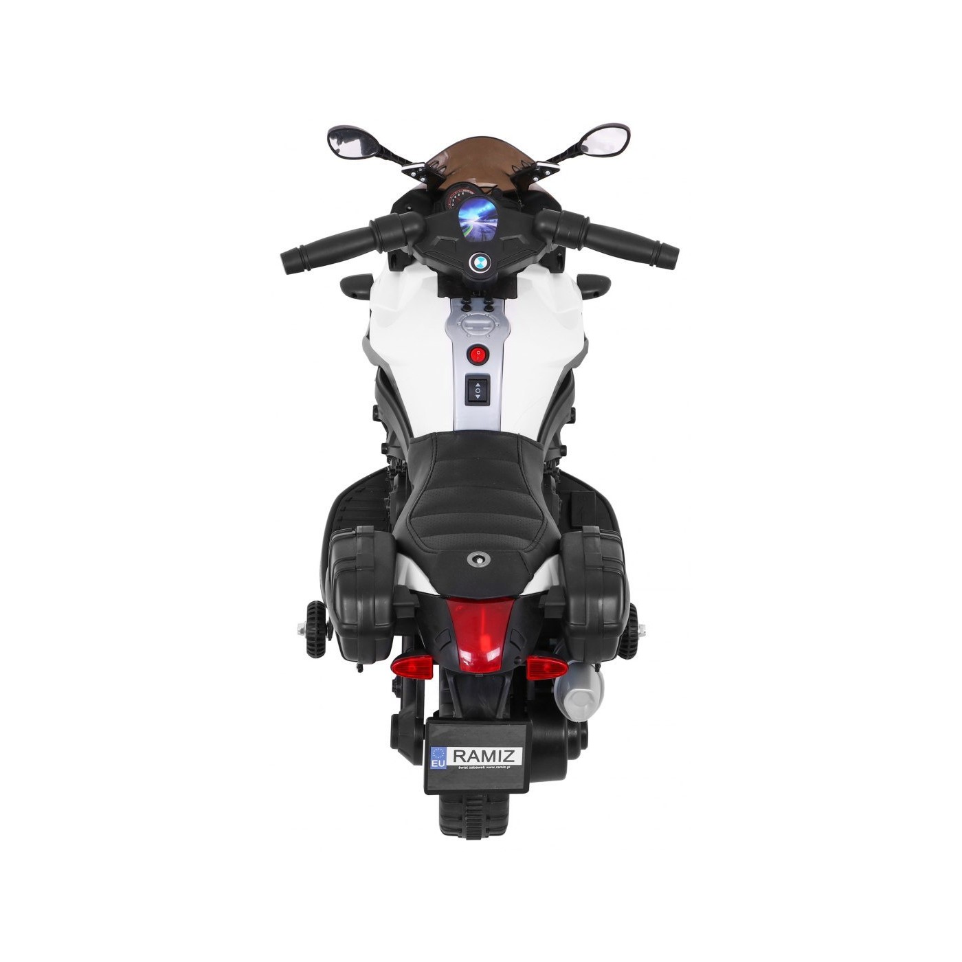 Vozidlo Motocykl shadow Bílá