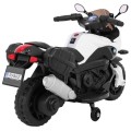 Vozidlo Motocykl shadow Bílá