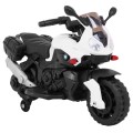 Vozidlo Motocykl shadow Bílá