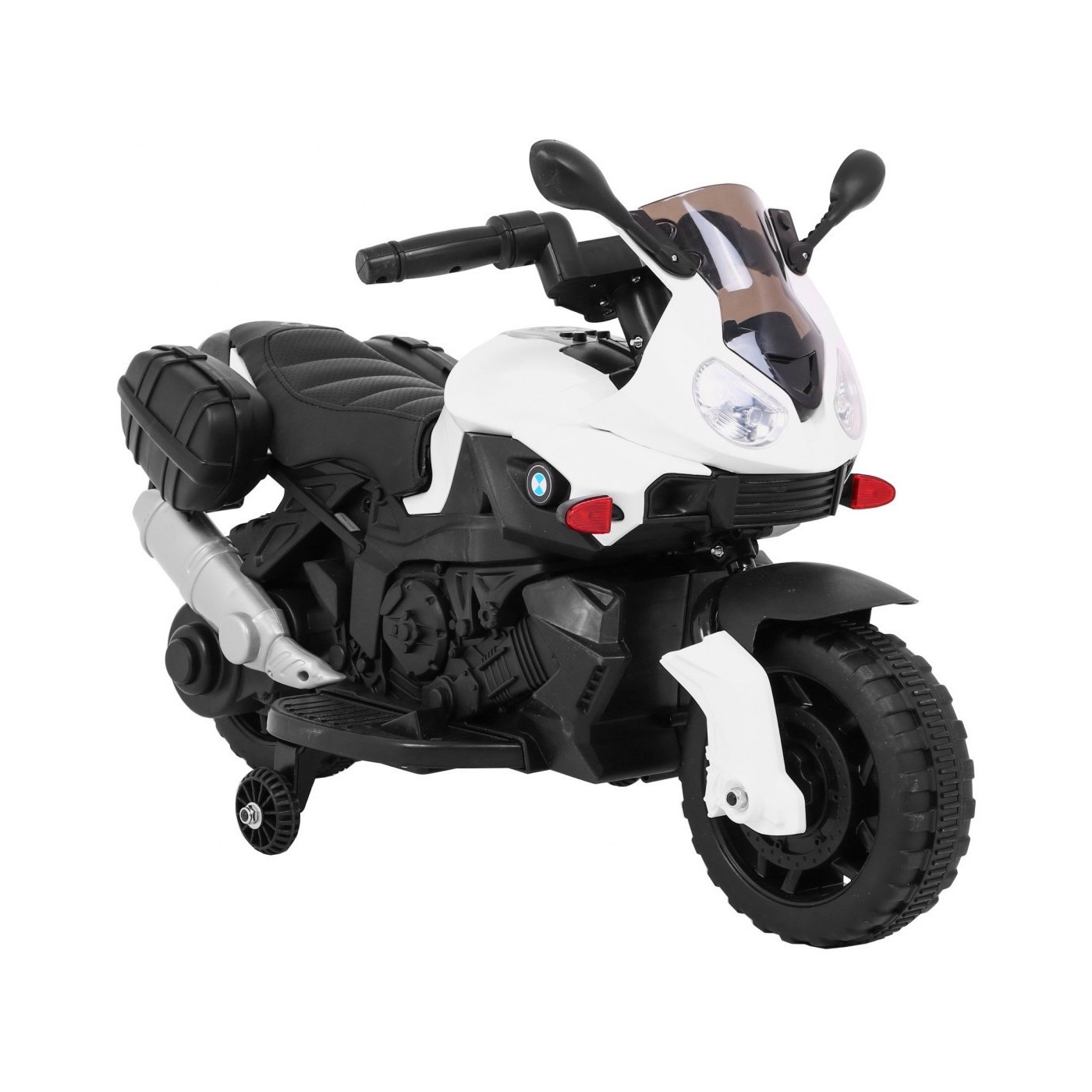 Vozidlo Motocykl shadow Bílá