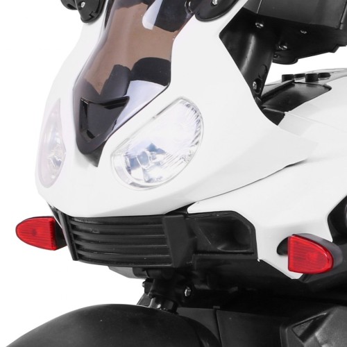 Vozidlo Motocykl shadow Bílá