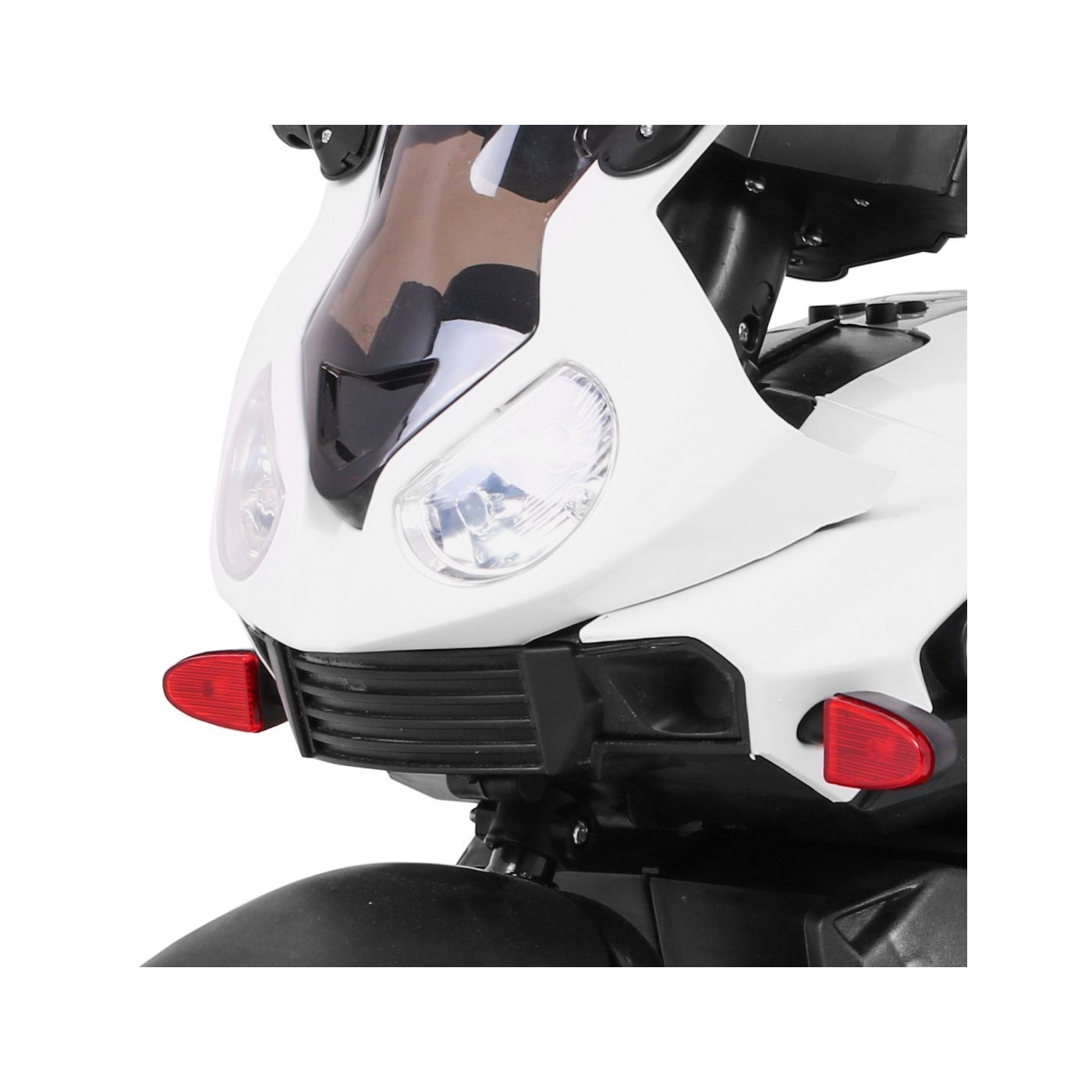Vozidlo Motocykl shadow Bílá