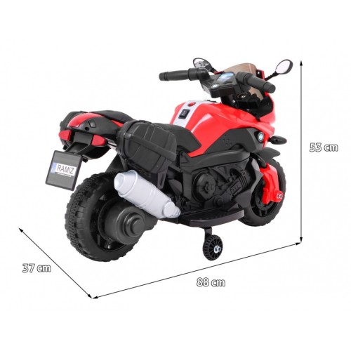 Vozidlo Motocykl shadow Červená