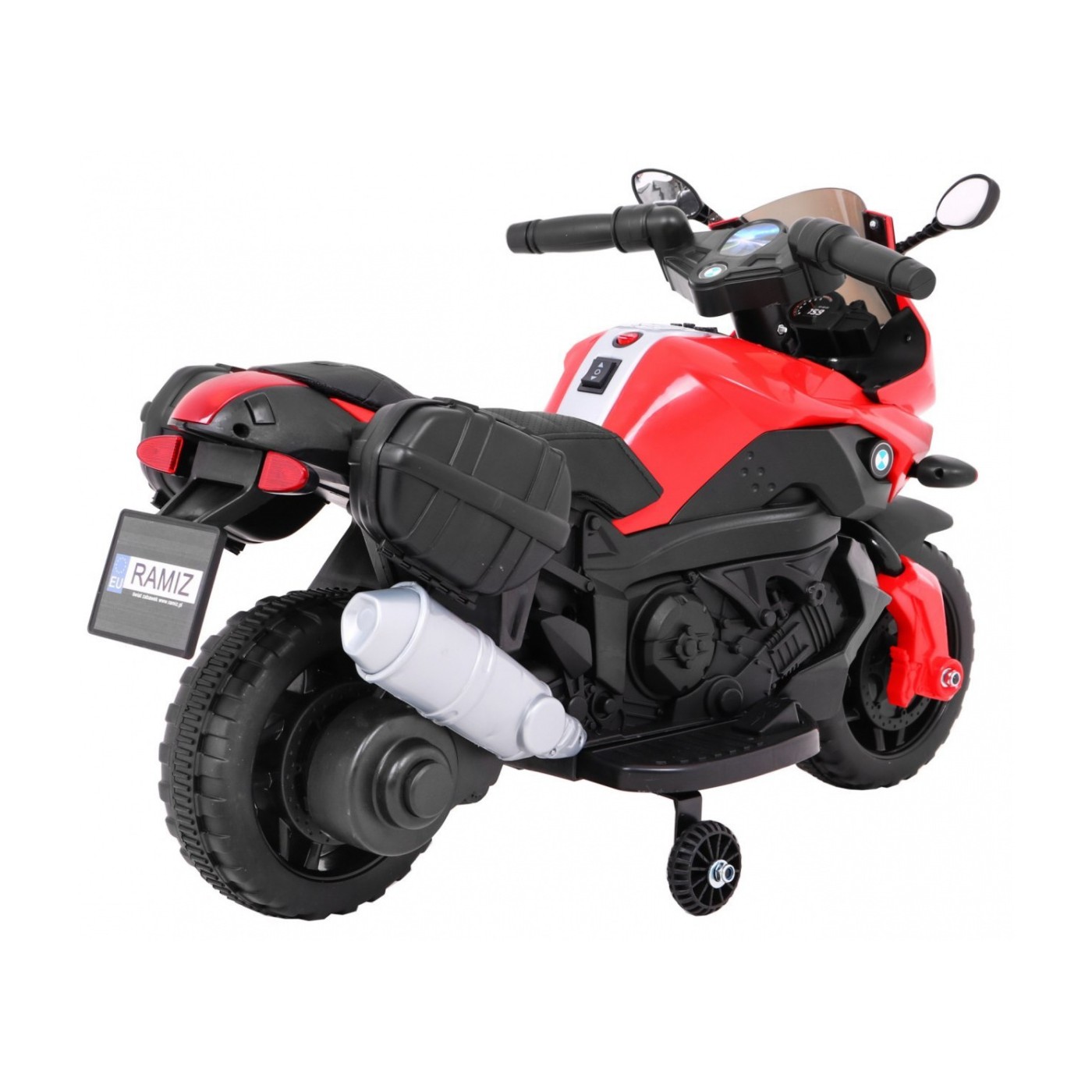Vozidlo Motocykl shadow Červená