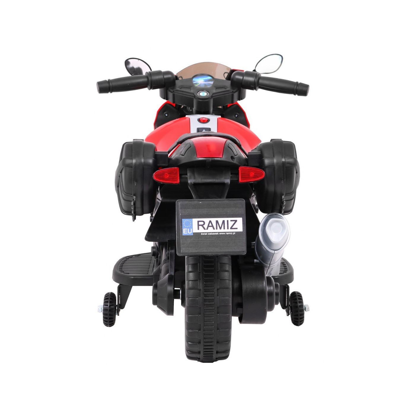 Vozidlo Motocykl shadow Červená