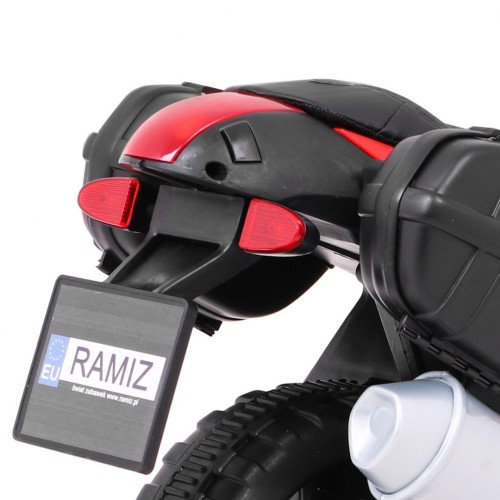 Vozidlo Motocykl shadow Červená