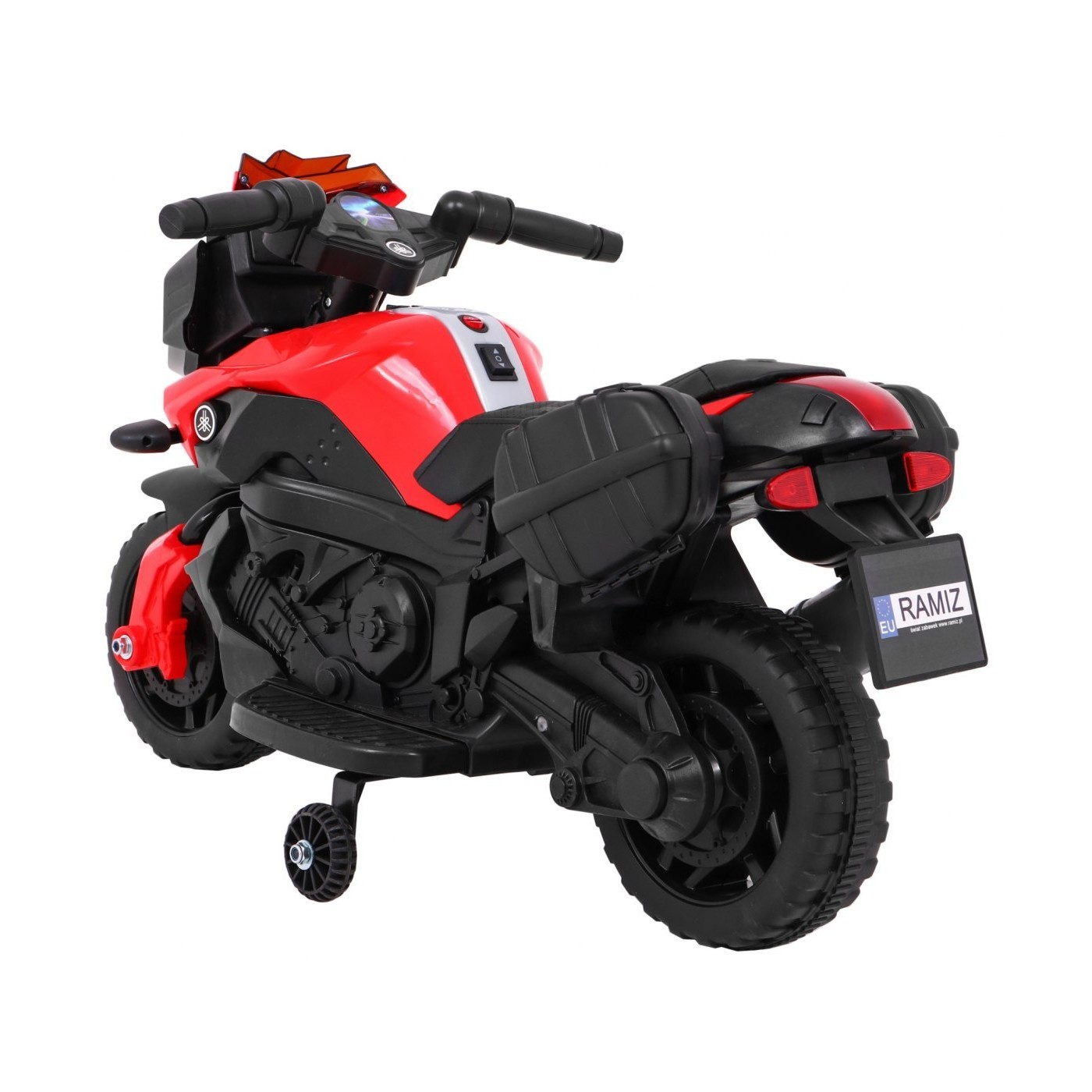 Vozidlo SkyBike červené