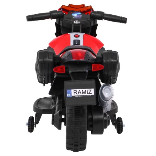 Vozidlo SkyBike červené
