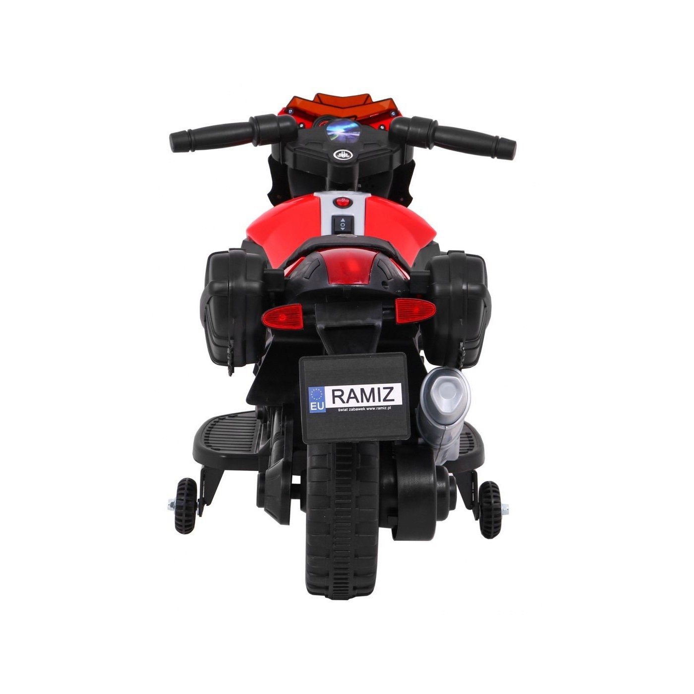 Vozidlo SkyBike červené