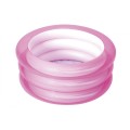 Dětský nafukovací bazén růžový 70x30cm BESTWAY + opravná lišta