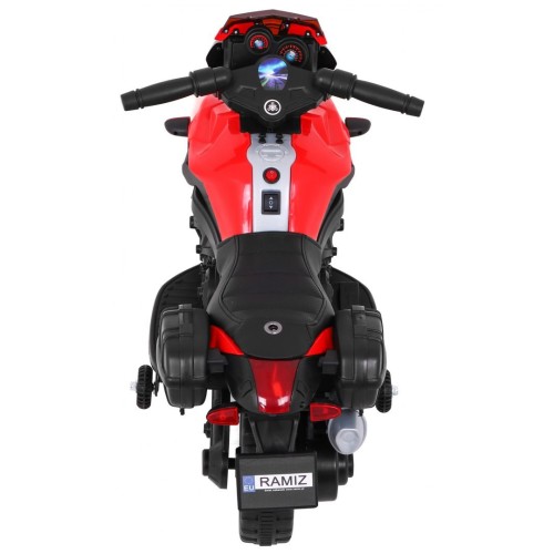 Vozidlo SkyBike červené