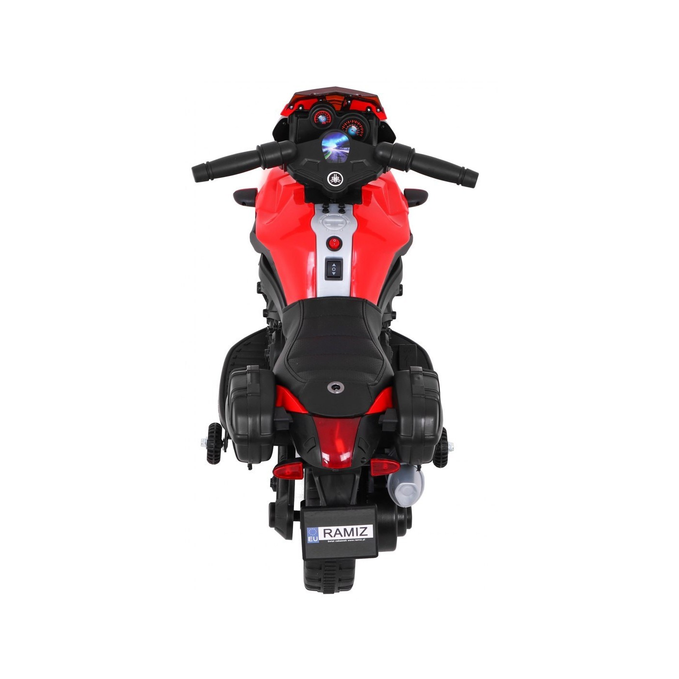 Vozidlo SkyBike červené