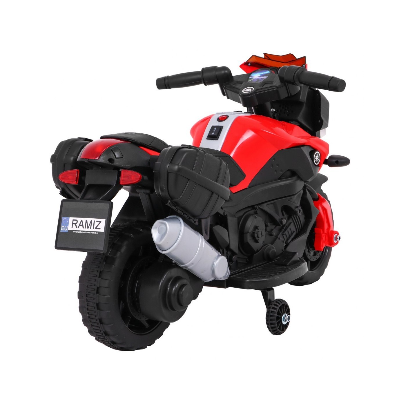 Vozidlo SkyBike červené