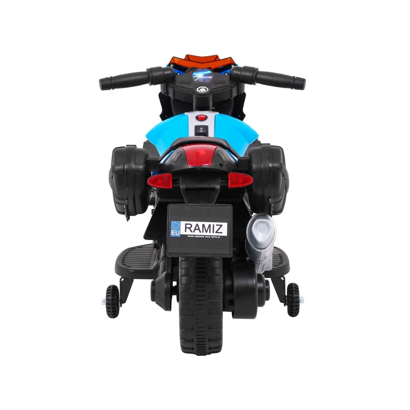 Vozidlo SkyBike modré