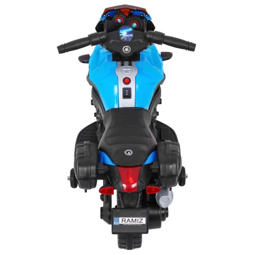 Vozidlo SkyBike modré
