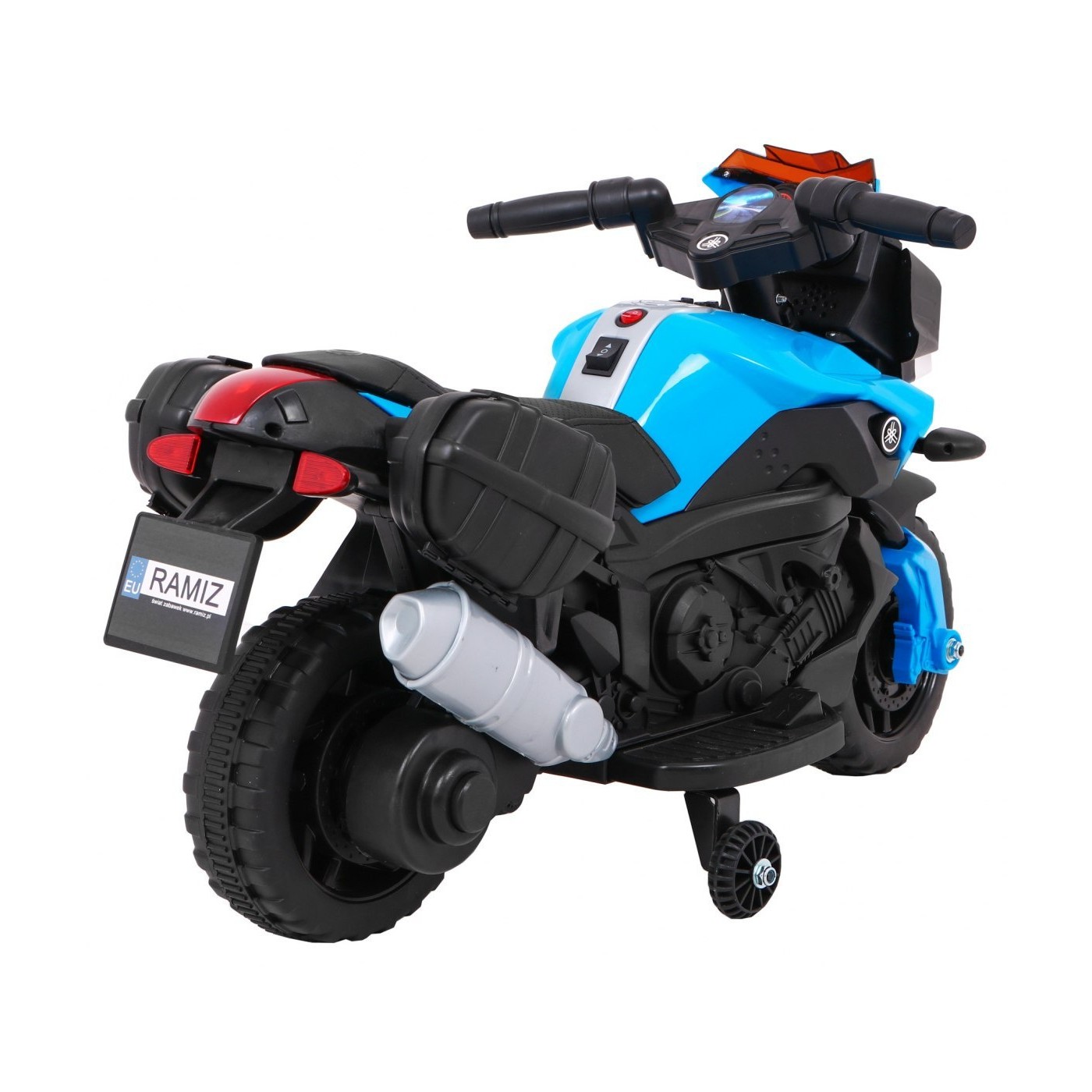 Vozidlo SkyBike modré