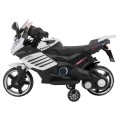 Vozidlo Motocykl SuperBike Bílá
