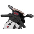 Vozidlo Motocykl SuperBike Bílá