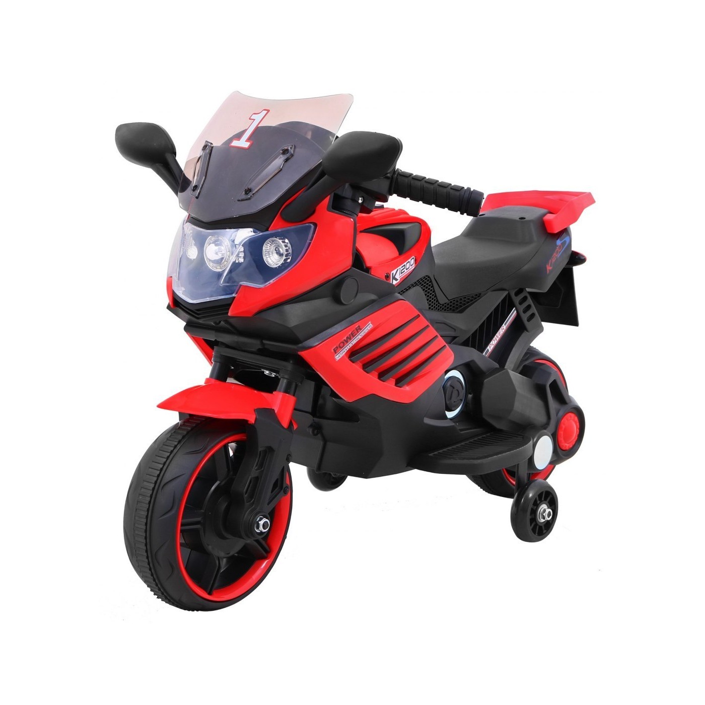 Vozidlo Superbike červené