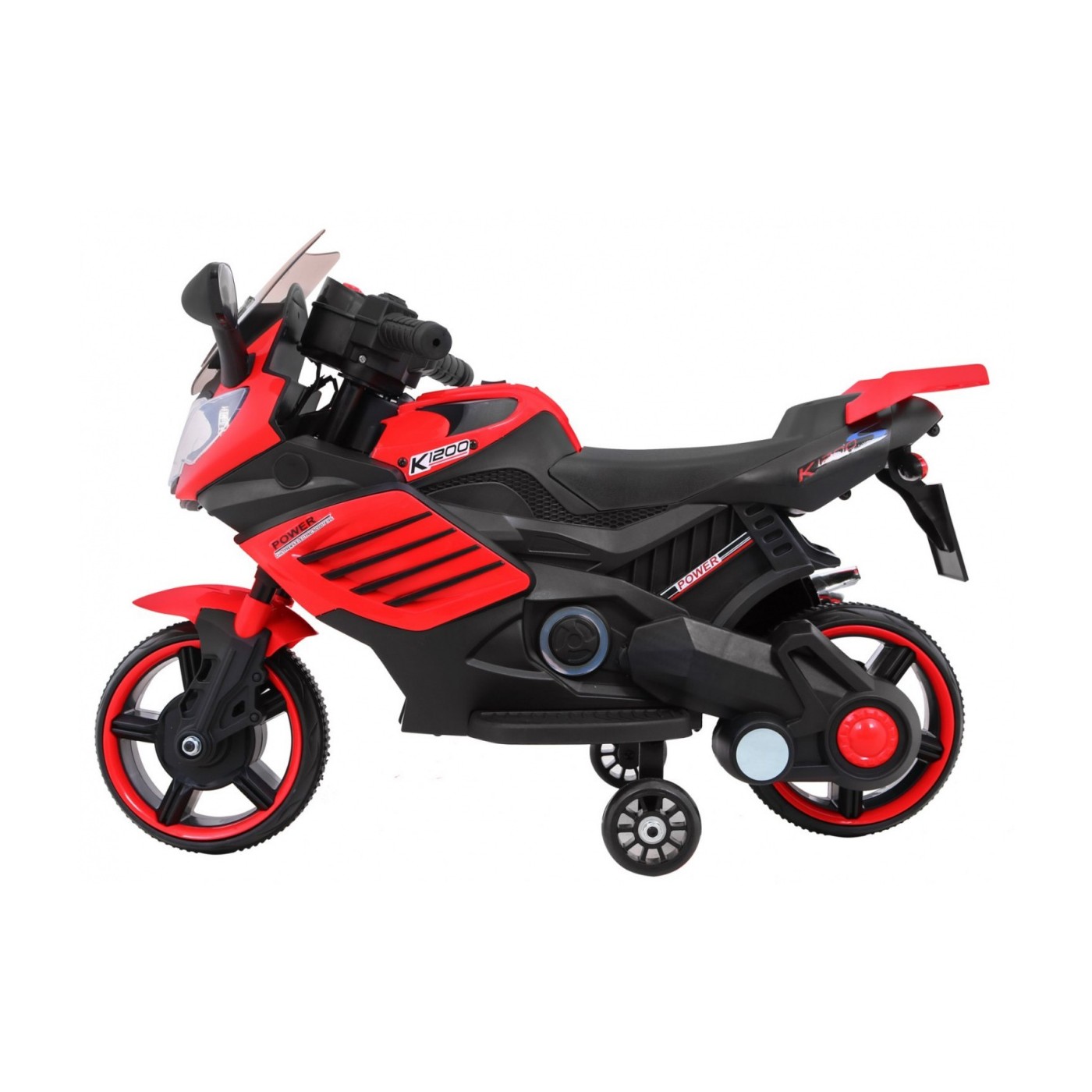 Vozidlo Superbike červené